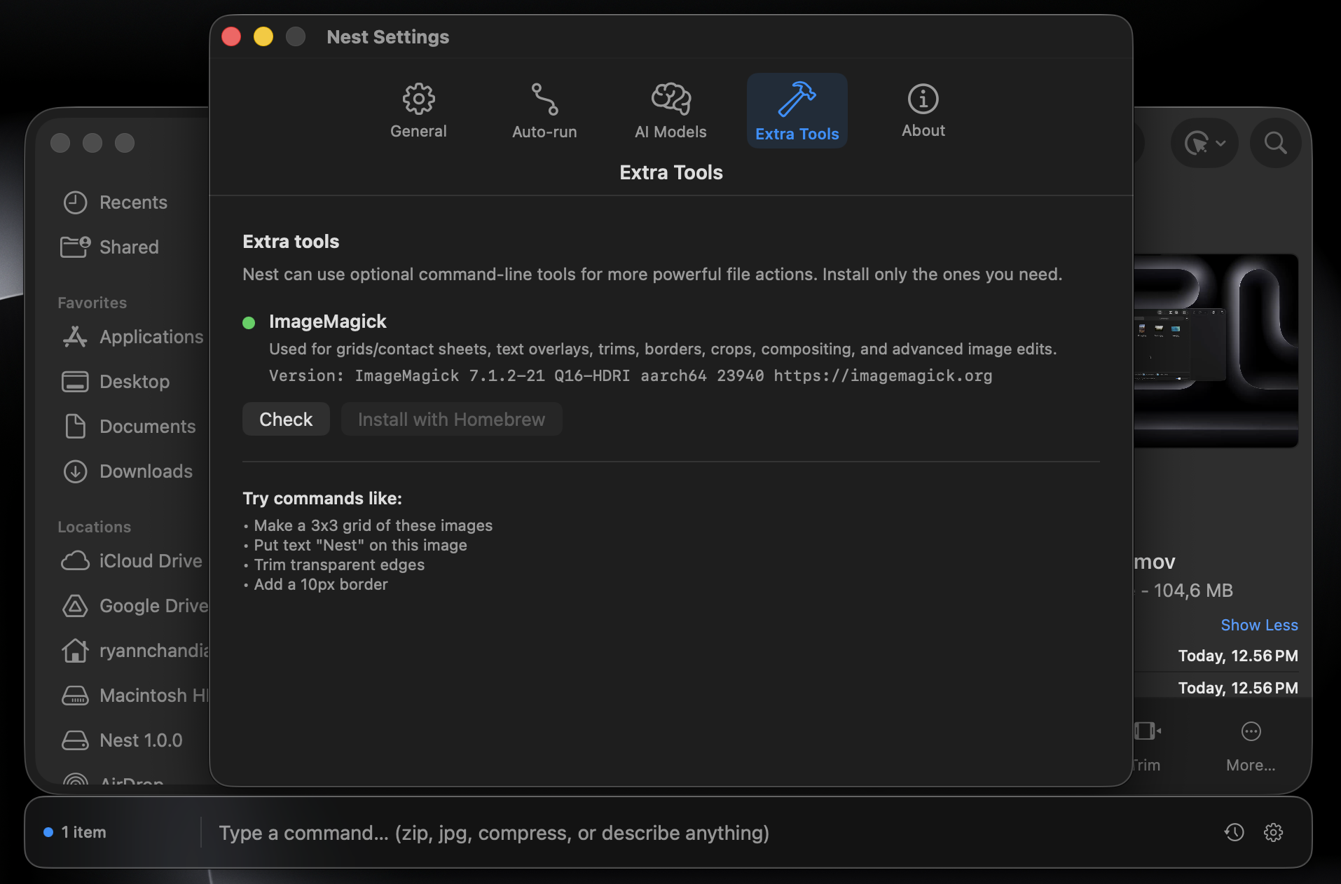 Nest onboarding and permissions flow